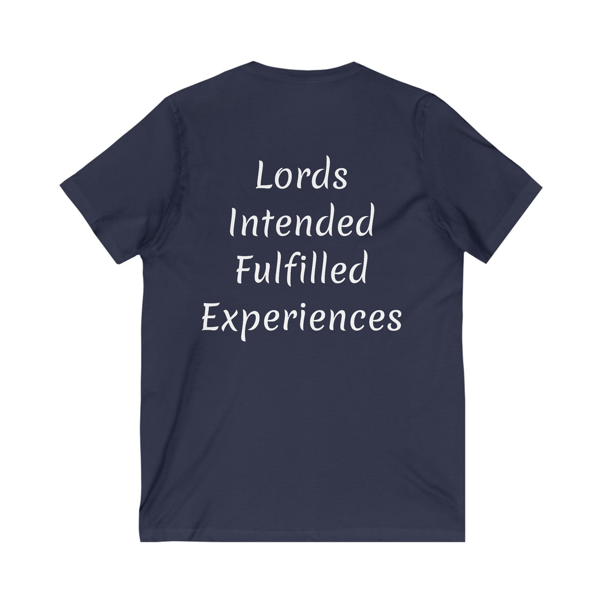 Unisex Jersey Short Sleeve V-Neck Tee