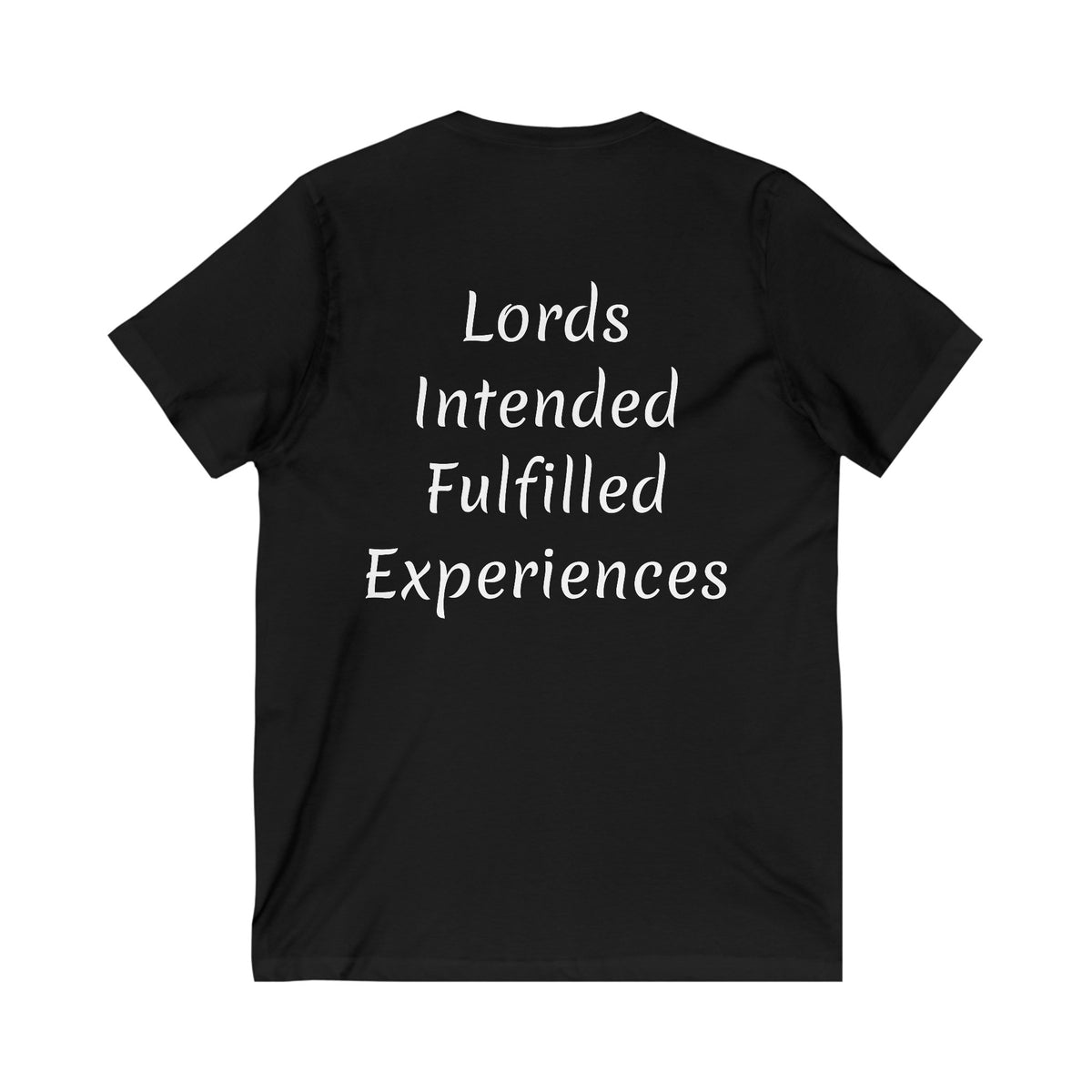 Unisex Jersey Short Sleeve V-Neck Tee