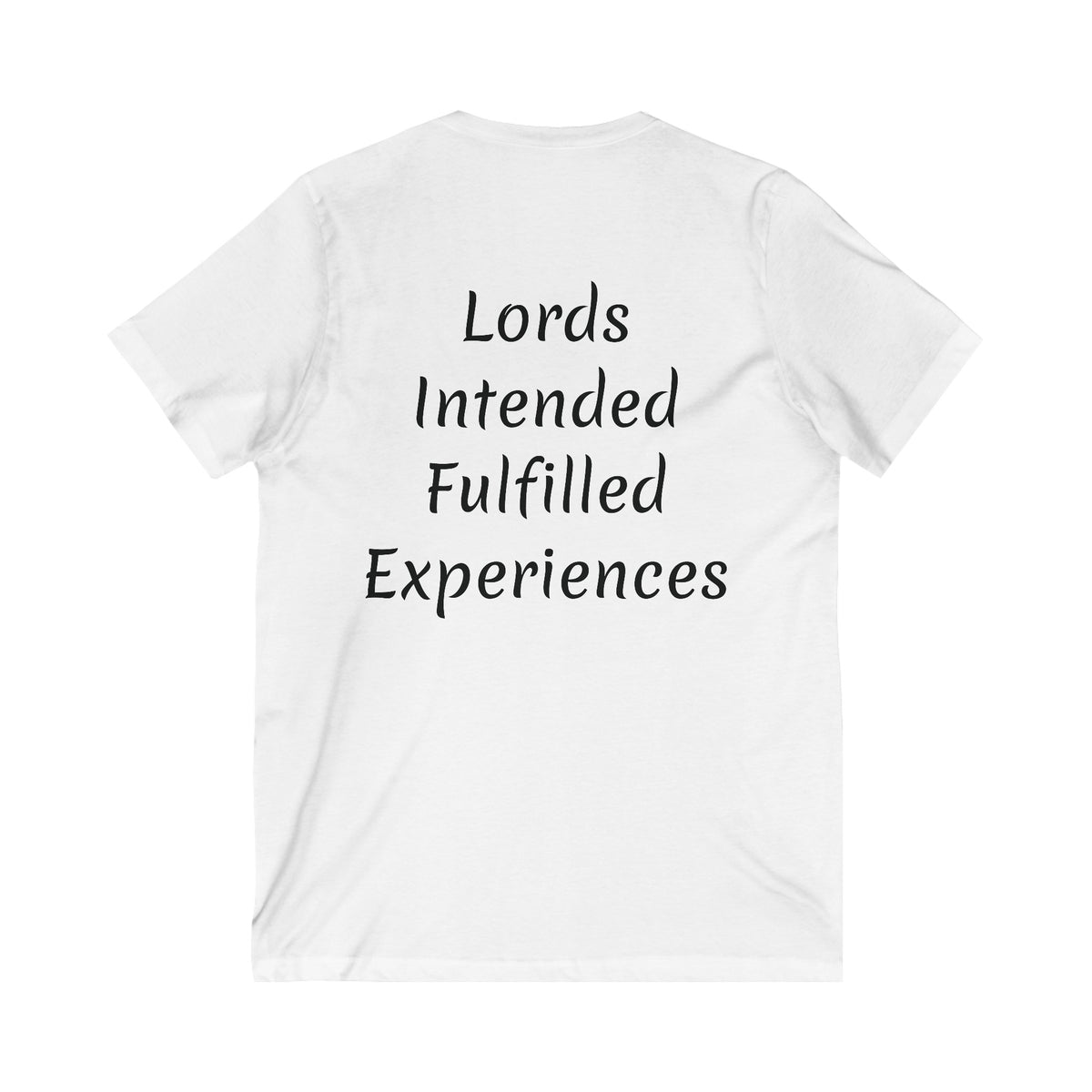 Unisex Jersey Short Sleeve V-Neck Tee